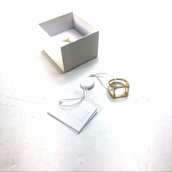Margiela KITH Cut Out Square Signet Ring NWT - Picture 2 of 5